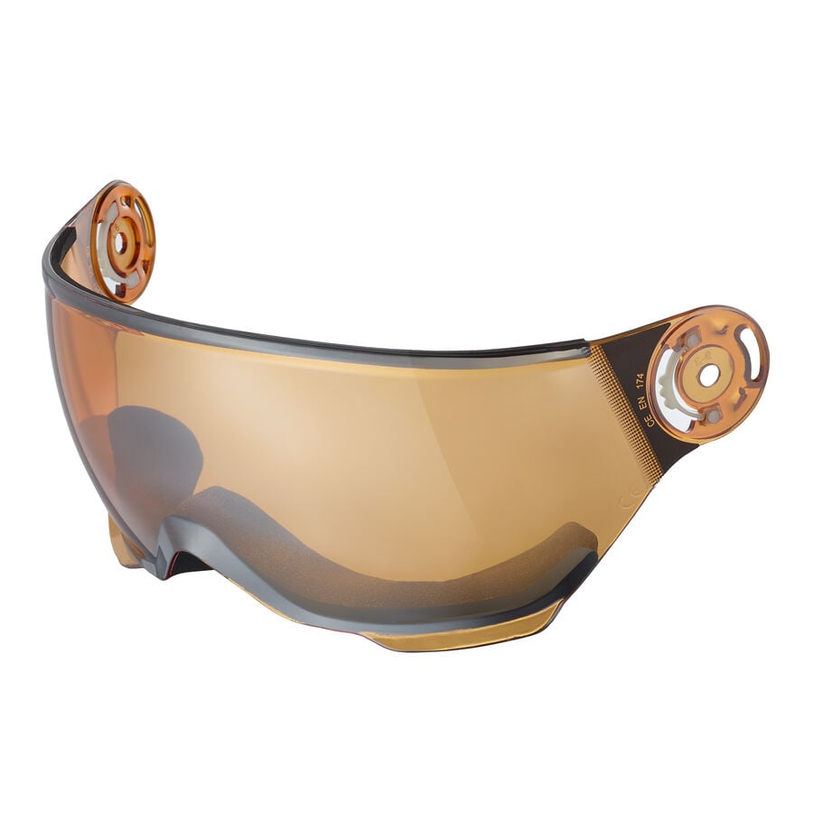 REPLACEMENT LENS VISOR QUIZ VISOR, No Colour Reference-Orange Gun Visor Cat. 2 REPLACEMENT LENS VISOR QUIZ VISOR